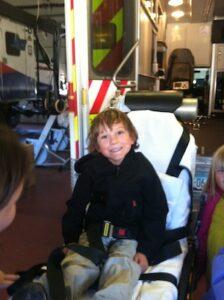 Kindergarten Field Trip to Guardian Medical Transport