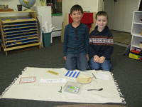 Kindergartners Explore Measurement