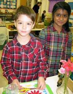 Kindergartners Explore Measurement