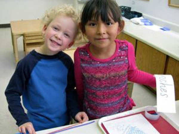 Kindergartners Explore Measurement