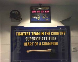 Locker room